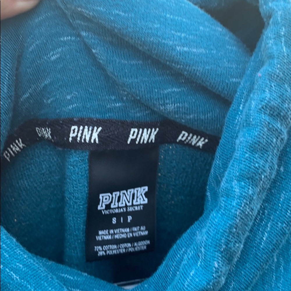Victoria secret pink sweater size small in blue - Picture 3 of 6